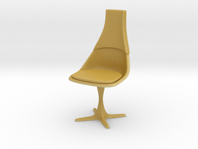 TOS Chair 115 1:12 Scale 6" in Tan Fine Detail Plastic