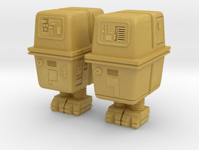 Gonk droid Tabletop Scale 28/32 mm in Tan Fine Detail Plastic