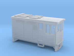  HOn30 Boxcab Locomotive (Kate 2) in Clear Ultra Fine Detail Plastic