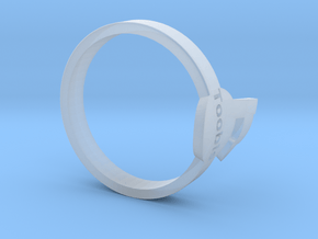 Toobis TagPro Ring in Clear Ultra Fine Detail Plastic