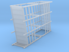 1/64 Loading Ramp - Pair in Clear Ultra Fine Detail Plastic