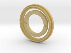 TFA Scope Pro Version - Lens Retainers in Tan Fine Detail Plastic