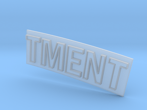 TMENT in Clear Ultra Fine Detail Plastic