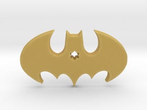 Batman Keychain in Tan Fine Detail Plastic