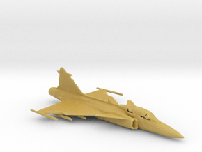 Saab Gripen 1/285 scale in Tan Fine Detail Plastic