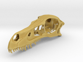 1:1 Velociraptor mongoliensis Skull in Tan Fine Detail Plastic