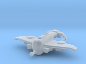 Space Commie Mako Fighter (Old) in Clear Ultra Fine Detail Plastic