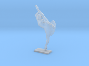 Ballerina in Clear Ultra Fine Detail Plastic