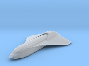 Sigma-Class Shuttlecraft in Clear Ultra Fine Detail Plastic