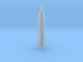 '50s Rocketship in Clear Ultra Fine Detail Plastic
