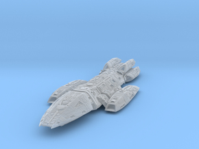 Battlestar Valkyrie 100 in Clear Ultra Fine Detail Plastic