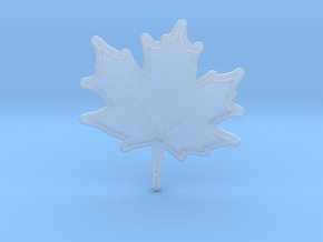 Maple Leaf Rock in Clear Ultra Fine Detail Plastic