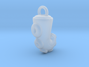 CHIBI CHUBBY TENTACLE in Clear Ultra Fine Detail Plastic