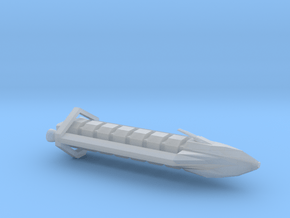 Fortune-Class Freighter in Clear Ultra Fine Detail Plastic