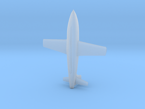 Rocket Plane 1/70 in Clear Ultra Fine Detail Plastic