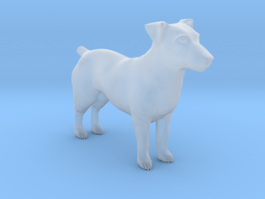 1/22 Jack Russell Terrier Standing in Clear Ultra Fine Detail Plastic