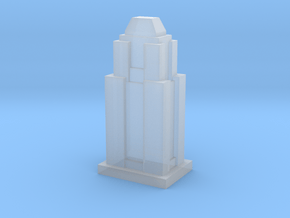 Custom Monopoly Hotel Version 9 (3cm tall) in Clear Ultra Fine Detail Plastic