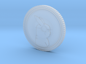 PokeCoin in Clear Ultra Fine Detail Plastic