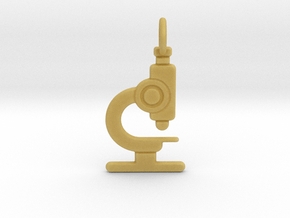 Microscope No.2 Pendant in Tan Fine Detail Plastic