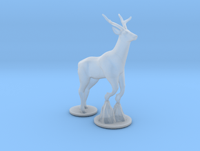 Deer in Clear Ultra Fine Detail Plastic