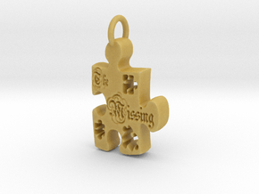 The Missing Piece in Tan Fine Detail Plastic
