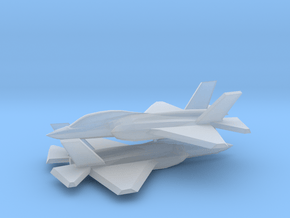 1/350 F-35D Lightning II (x2) in Clear Ultra Fine Detail Plastic
