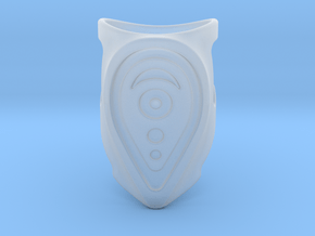 Teardrop Ring in Clear Ultra Fine Detail Plastic