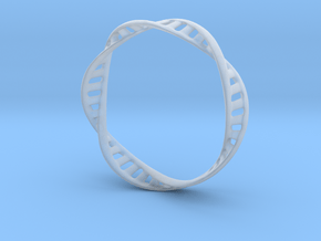 DNA Bracelet (Large) in Clear Ultra Fine Detail Plastic