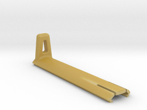 Picatinny rail cover with handstop in Tan Fine Detail Plastic