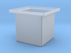 Standard cargo Box in Clear Ultra Fine Detail Plastic