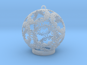 Aves Ornament for lighting in Clear Ultra Fine Detail Plastic