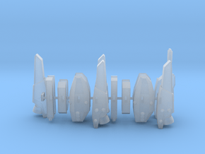 Strike/Super Parts 1/285 scale in Clear Ultra Fine Detail Plastic