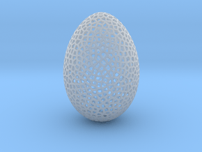 Egg Veroni in Clear Ultra Fine Detail Plastic