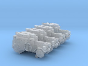 Kfz 3 (6mm 4-up) in Clear Ultra Fine Detail Plastic