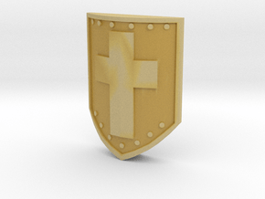 Classic Shield for A Link Between Worlds Figma in Tan Fine Detail Plastic