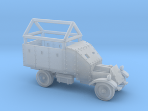 Lancia armoured truck with anti-missile frame (6mm in Clear Ultra Fine Detail Plastic