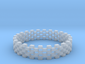 Continum Ring (US Size-6)  in Clear Ultra Fine Detail Plastic
