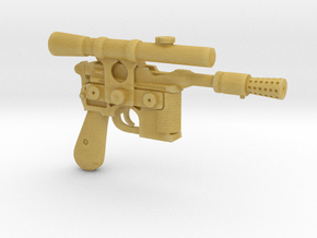 1/6 scale DL44 Blaster Pistol Blaster in Tan Fine Detail Plastic