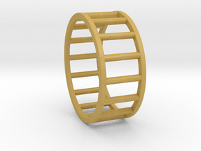 Albaro Ring- Size, 12 in Tan Fine Detail Plastic