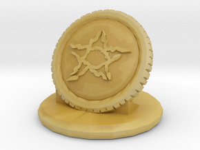 Betrayal At House On The Hill Omen - Medallion in Tan Fine Detail Plastic