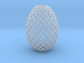 Egg Round in Clear Ultra Fine Detail Plastic