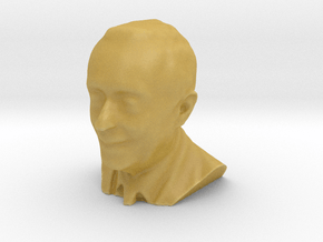Marcelo Rebelo de Sousa 3D Model in Tan Fine Detail Plastic