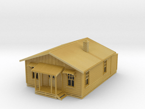 Railway Cottage NZ120 in Tan Fine Detail Plastic