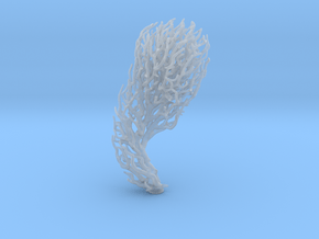 Coral I  (Minimum spanning tree) in Clear Ultra Fine Detail Plastic