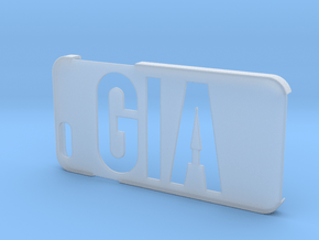 Giaiphone6 in Clear Ultra Fine Detail Plastic