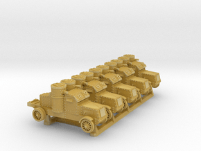 Peerless Armoured Car (6mm 5-up) in Tan Fine Detail Plastic