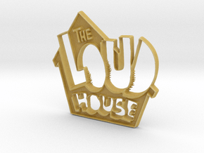 Loud House Logo in Tan Fine Detail Plastic