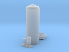 Acetylene Cylinder 1/35 in Clear Ultra Fine Detail Plastic