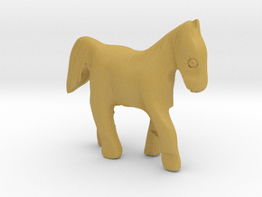 Horse in Tan Fine Detail Plastic