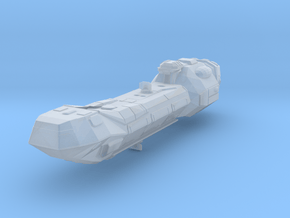 Lancer-class Frigate in Clear Ultra Fine Detail Plastic